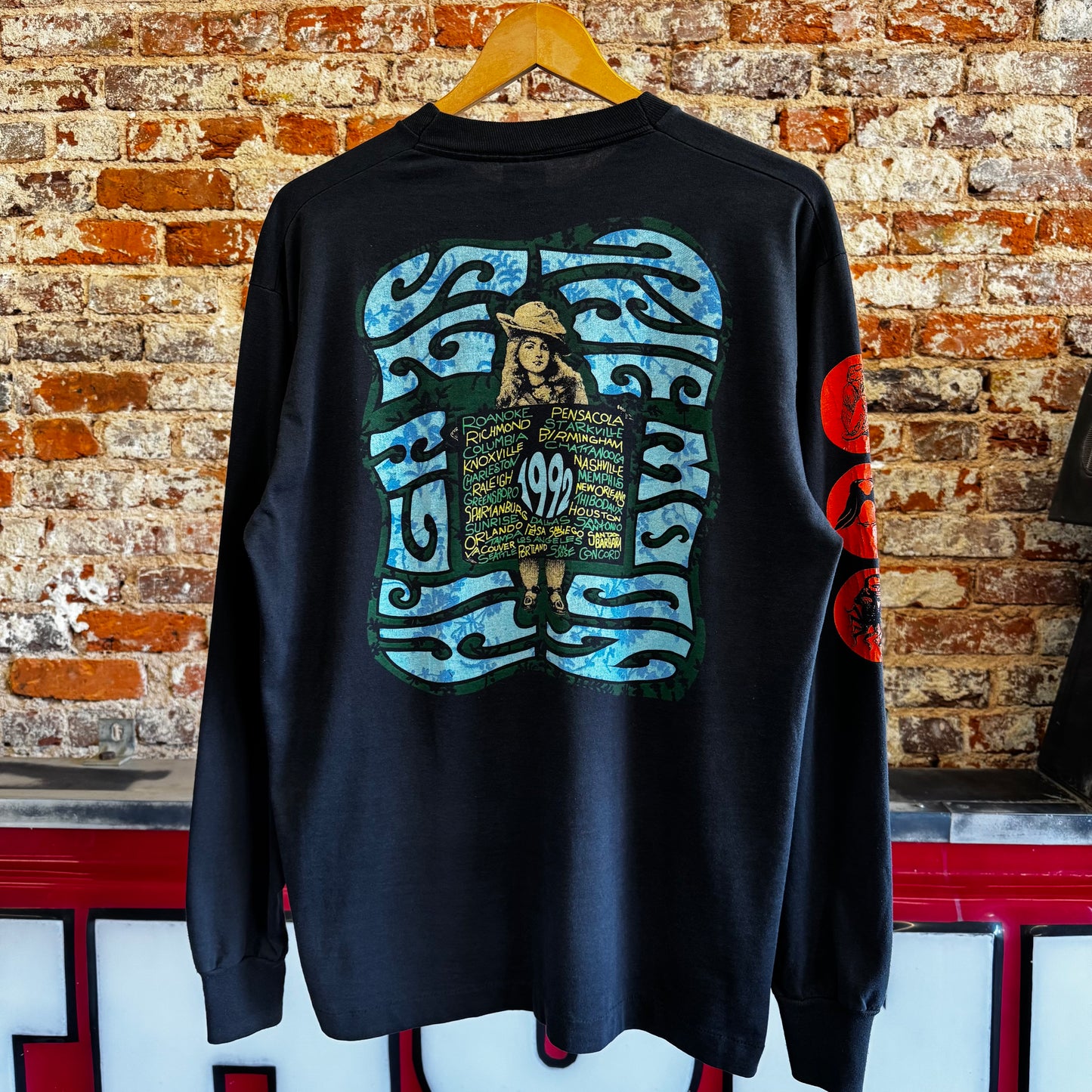 Vintage 1992 The Black Crowes “High as the Moon” Tour T Shirt XL