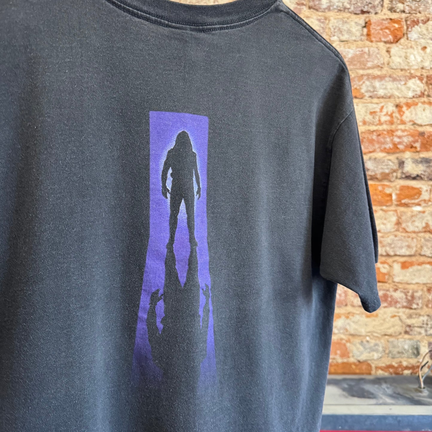 90s WWF Undertaker “Are You Afraid Of The Dark?” T-Shirt L