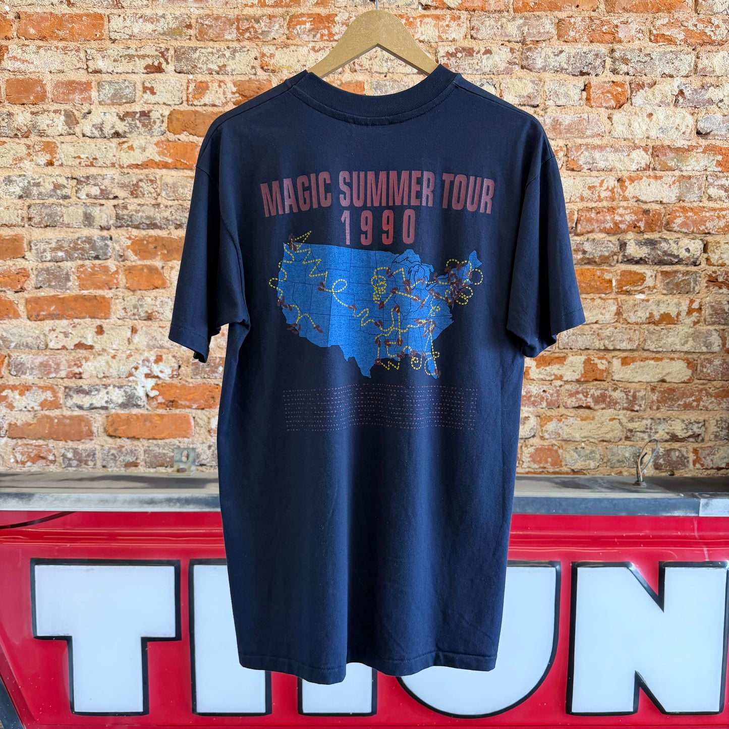 1990 New Kids on The Block “Magic Summer” Tour T-Shirt