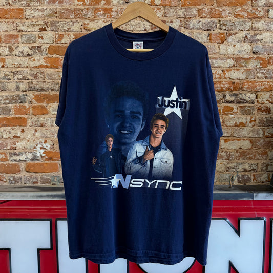 2000 *NSYNC Justin Timberlake T-Shirt Large