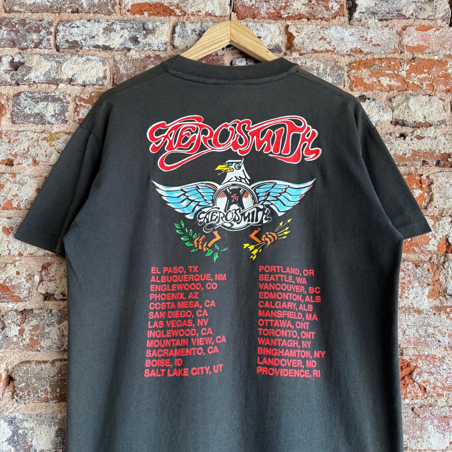 1993 Aerosmith “Aero Force One” Tour T-Shirt L