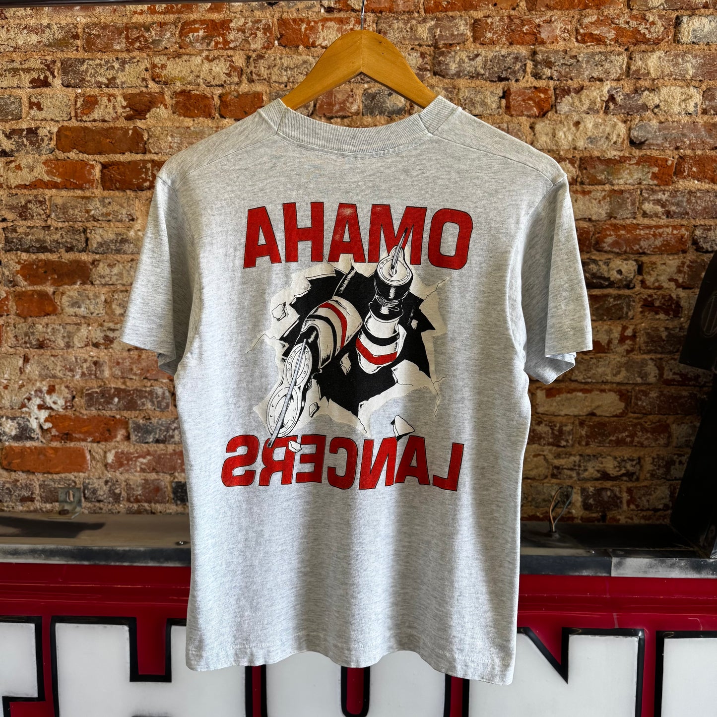 90s Omaha Lancers Break Through T-Shirt