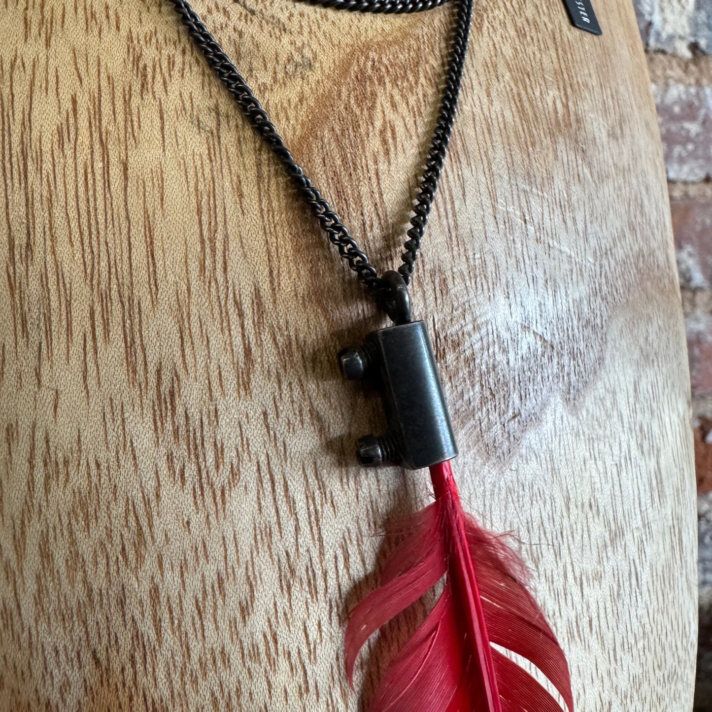 Ann Demeulemeester Feather Necklace