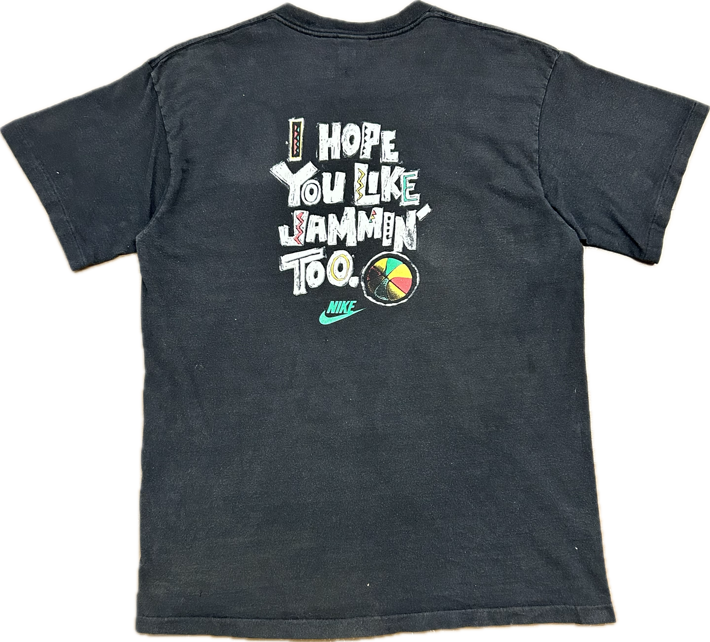 90’s Nike Bob Marley Michael Jordan ‘We’re Jammin’ Tshirt Sz XL