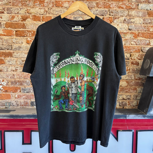 2002 Drowning Pool “Texas Metal Massacre” T-Shirt Size L