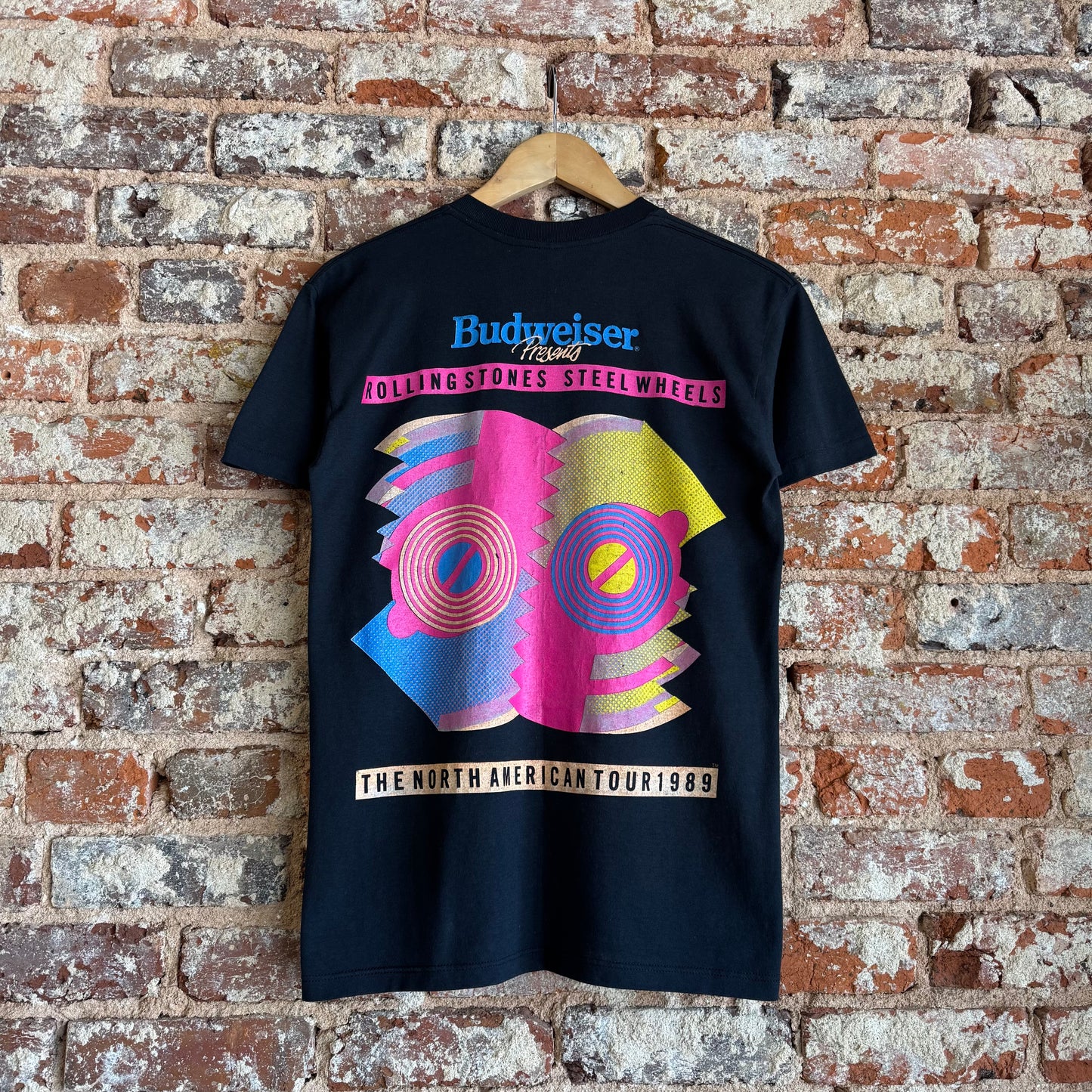 1989 Rolling Stones Steel Wheels Tour T-Shirt M