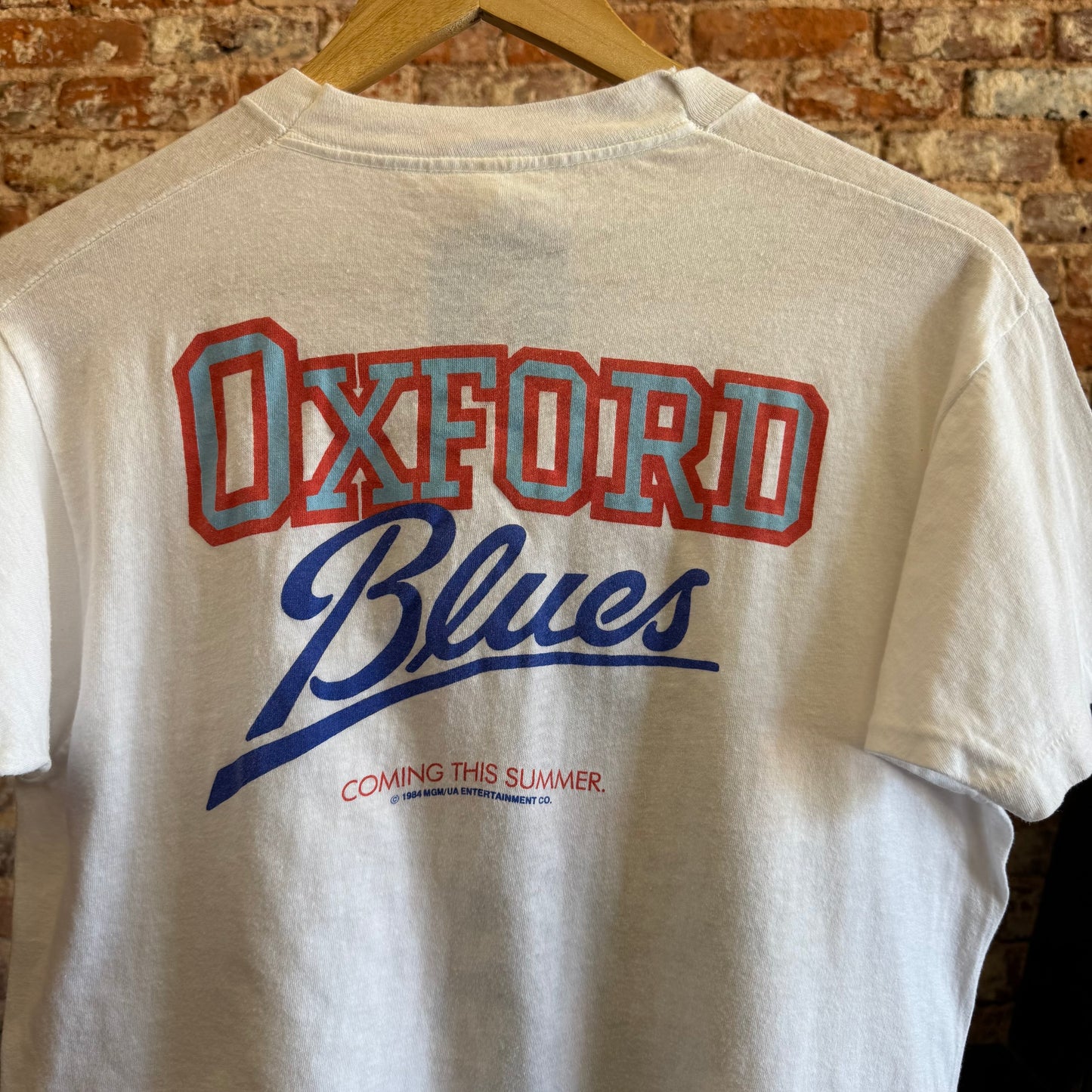 1984 Oxford Blues “Rob Lowe” Movie Promo T-Shirt M