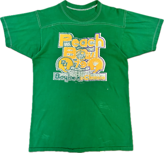 70’s Clemson vs. Baylor Peach Bowl Tee Sz M