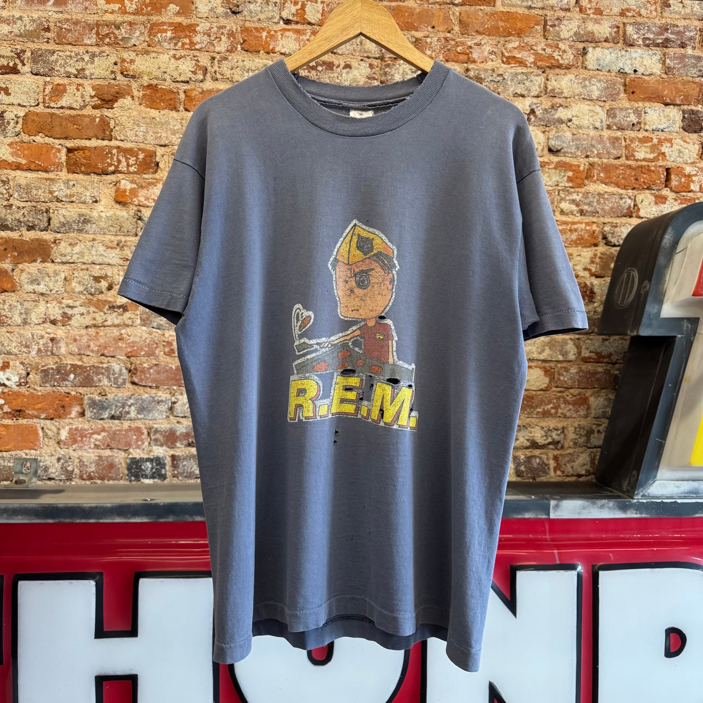 1994 R.E.M. “Monster” Tour T-Shirt L Distressed