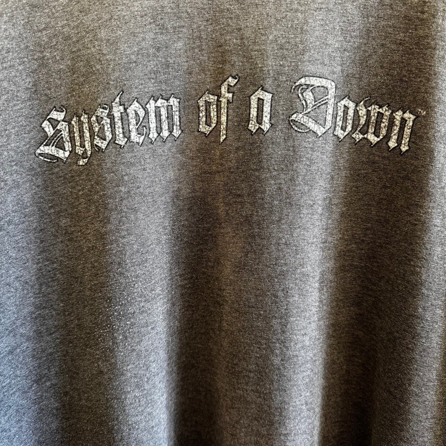 Y2K System of a Down Ringer T-Shirt XL
