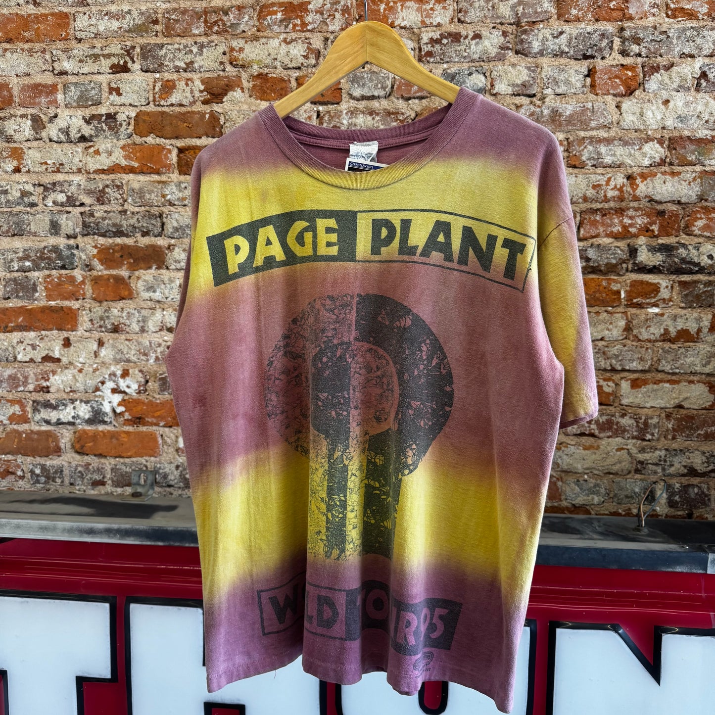 1995 Page Plant “World Tour” T-Shirt
