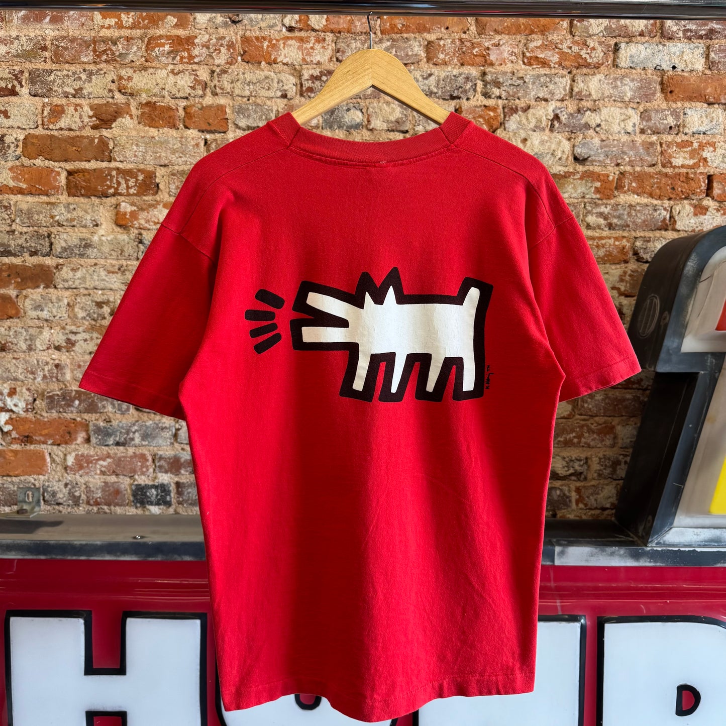 90s Kieth Haring “Radiant Baby” Pop Shop T-Shirt L
