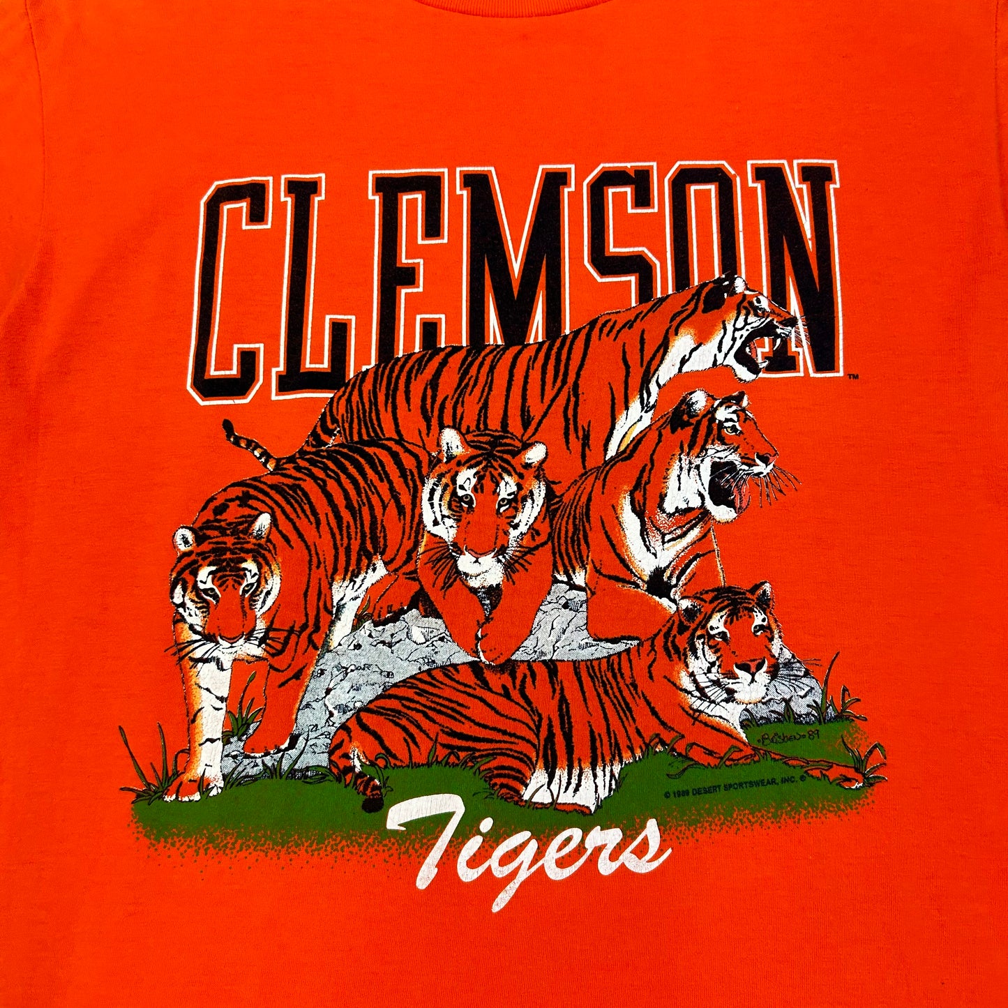 80’s Clemson Tigers Tee Sz L