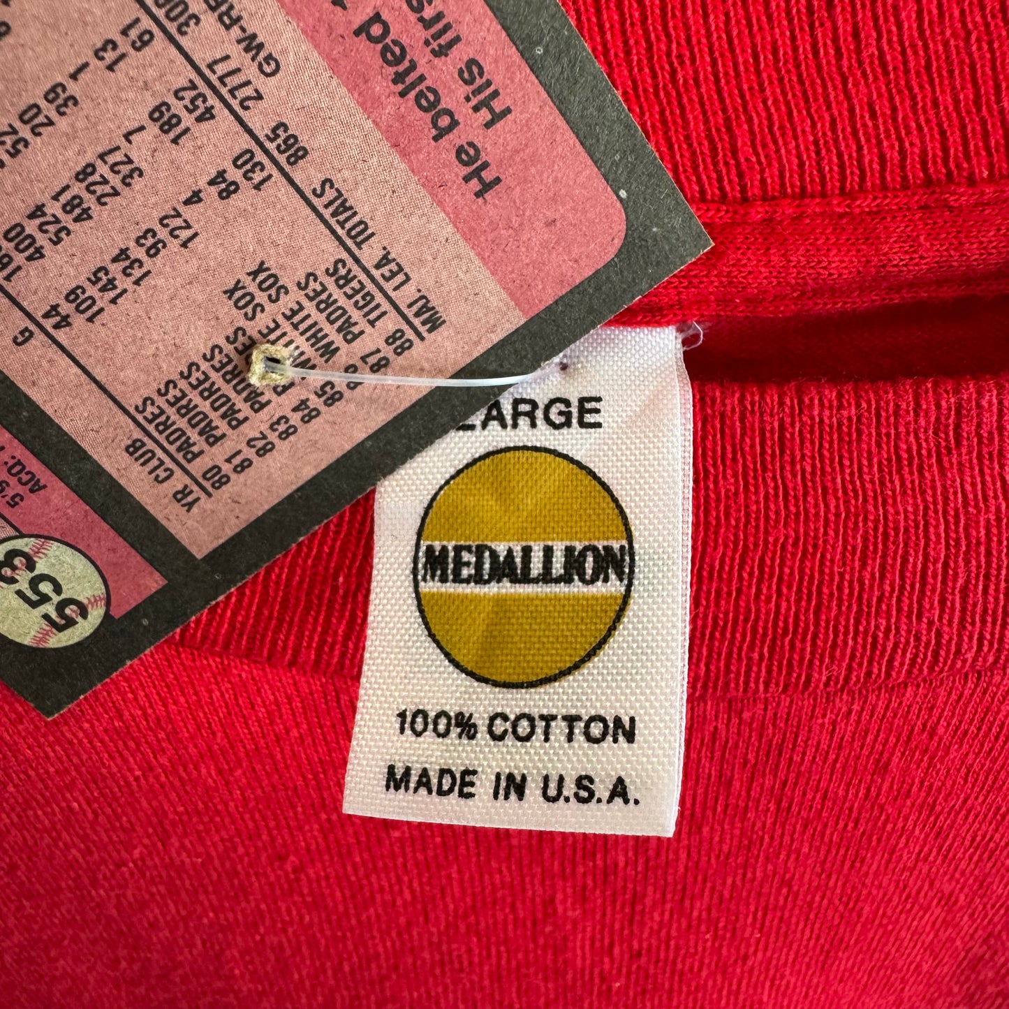 1980s Kieth Haring “3 Eyed Smile” Art T-Shirt L