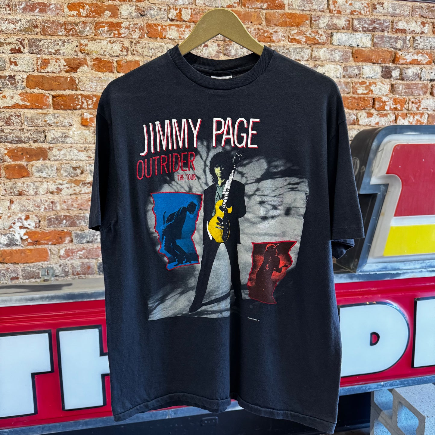 1988 Jimmy Page “Outrider” The Tour T-Shirt