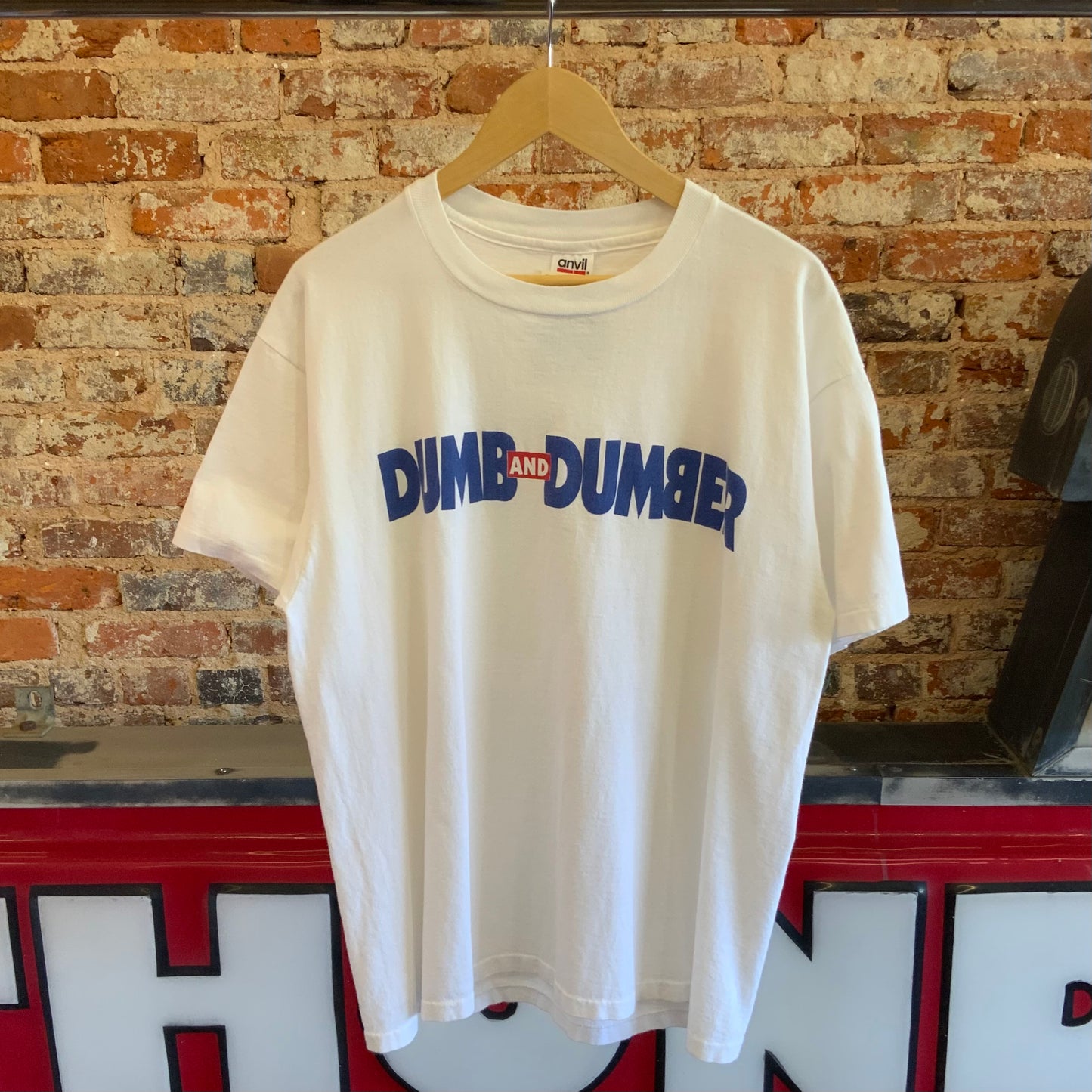 Vintage 1990s Dumb and Dumber Promo T Shirt Sz XL