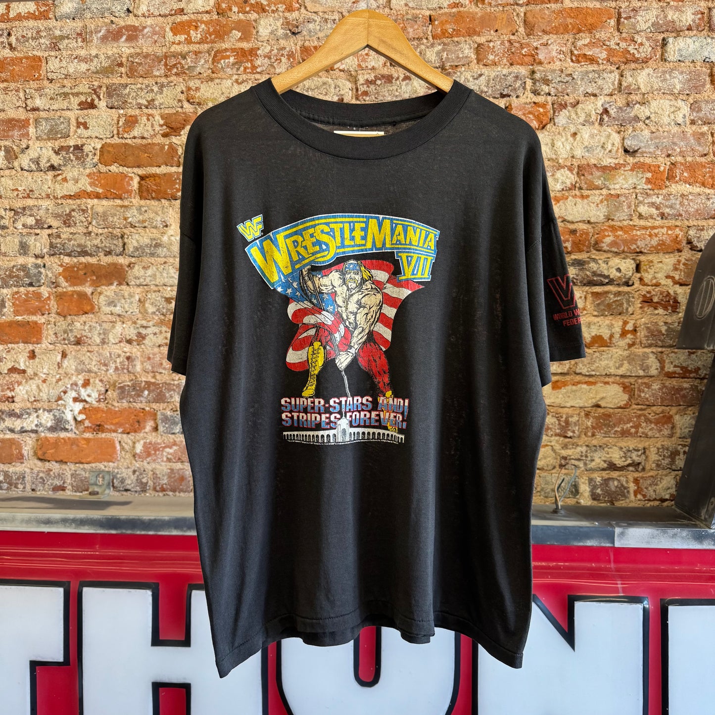 1991 WWF “Wrestlemania VII” T-Shirt XL