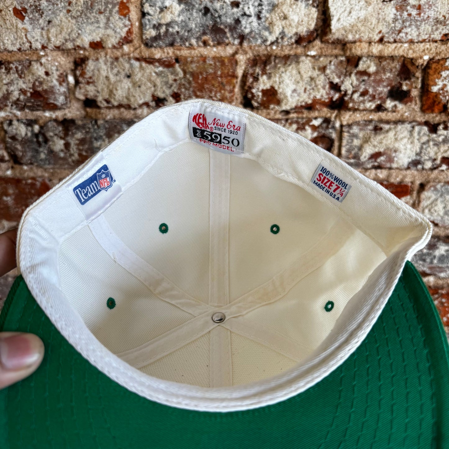 90’s New York Jets New Era Fitted Hat 7 1/4