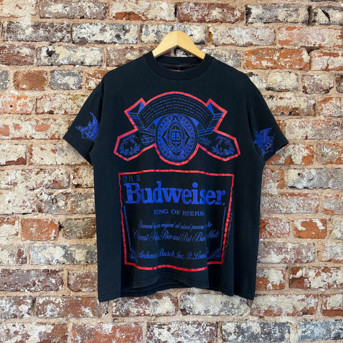 1991 Budweiser AOP T-Shirt L