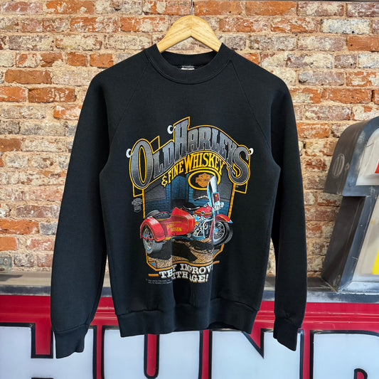 1988 Harley Davidson “Old Harleys & Fine Whiskey” Crewneck M