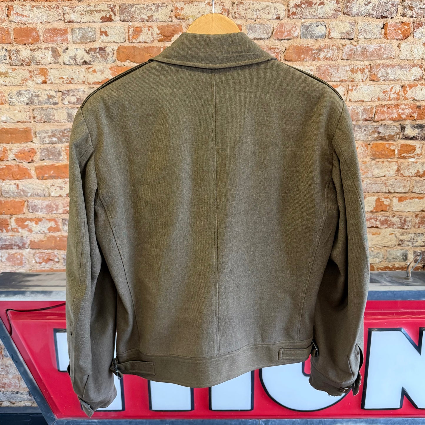 1940s Wool Military Ike Jacket