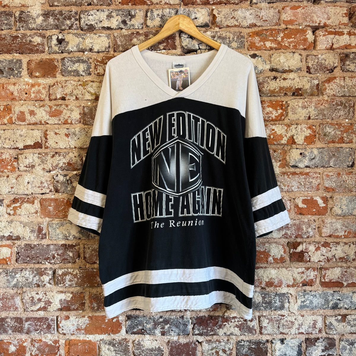 1996 New Edition “Home Again The Reunion” T-Shirt Jersey XL