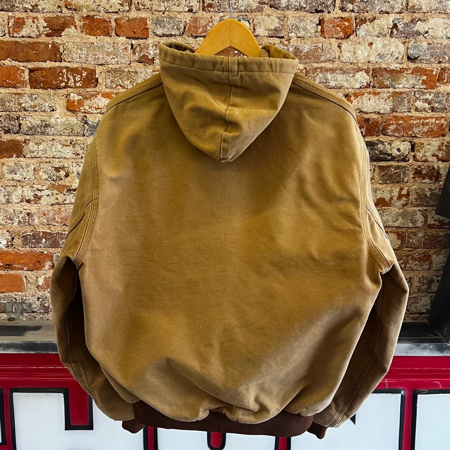90’s Carhartt Winchester Ammunition Hooded jacket L