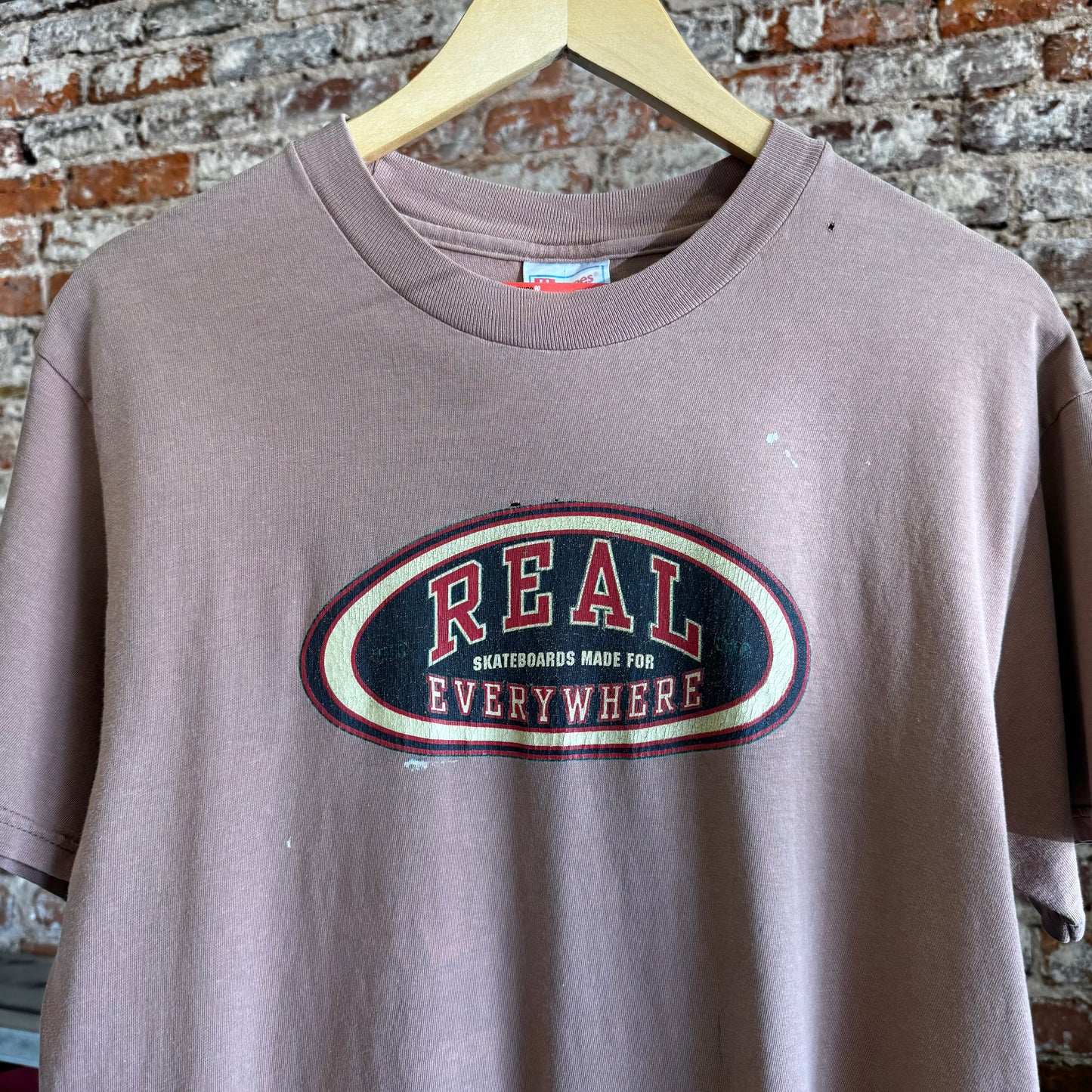 90s Real Skateboards Oval Logo T-Shirt M