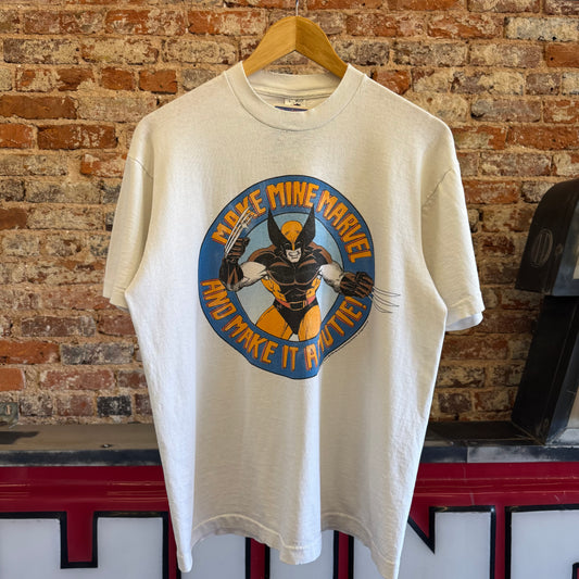 1988 Wolverine “Make Mine Marvel And Make It Mutie!” T-Shirt L