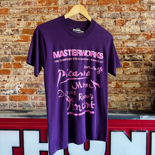 1990s Masterworks Tennessee State Museum Ft. Picasso, Monet, and Matisse T-Shirt M