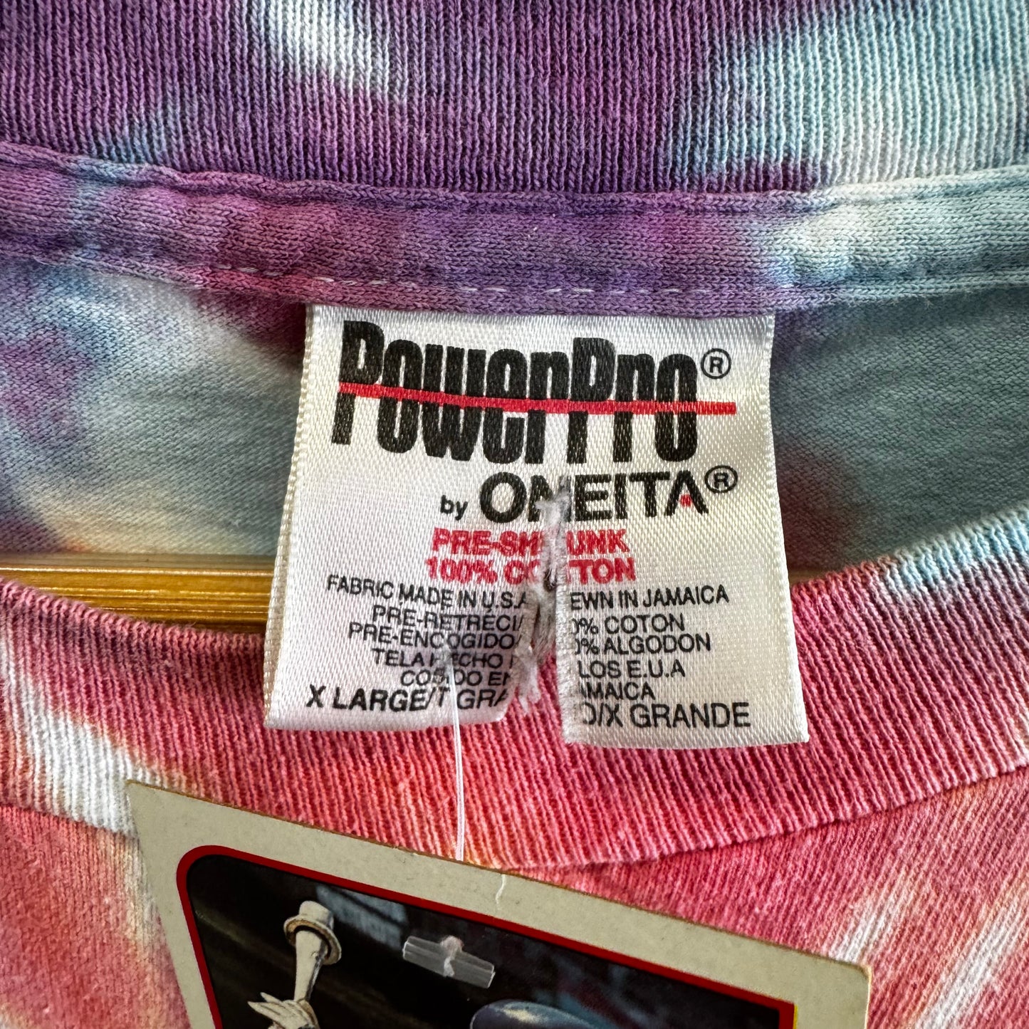 Vintage 1996 Lollapalooza Tie Dye T shirt Sz XL