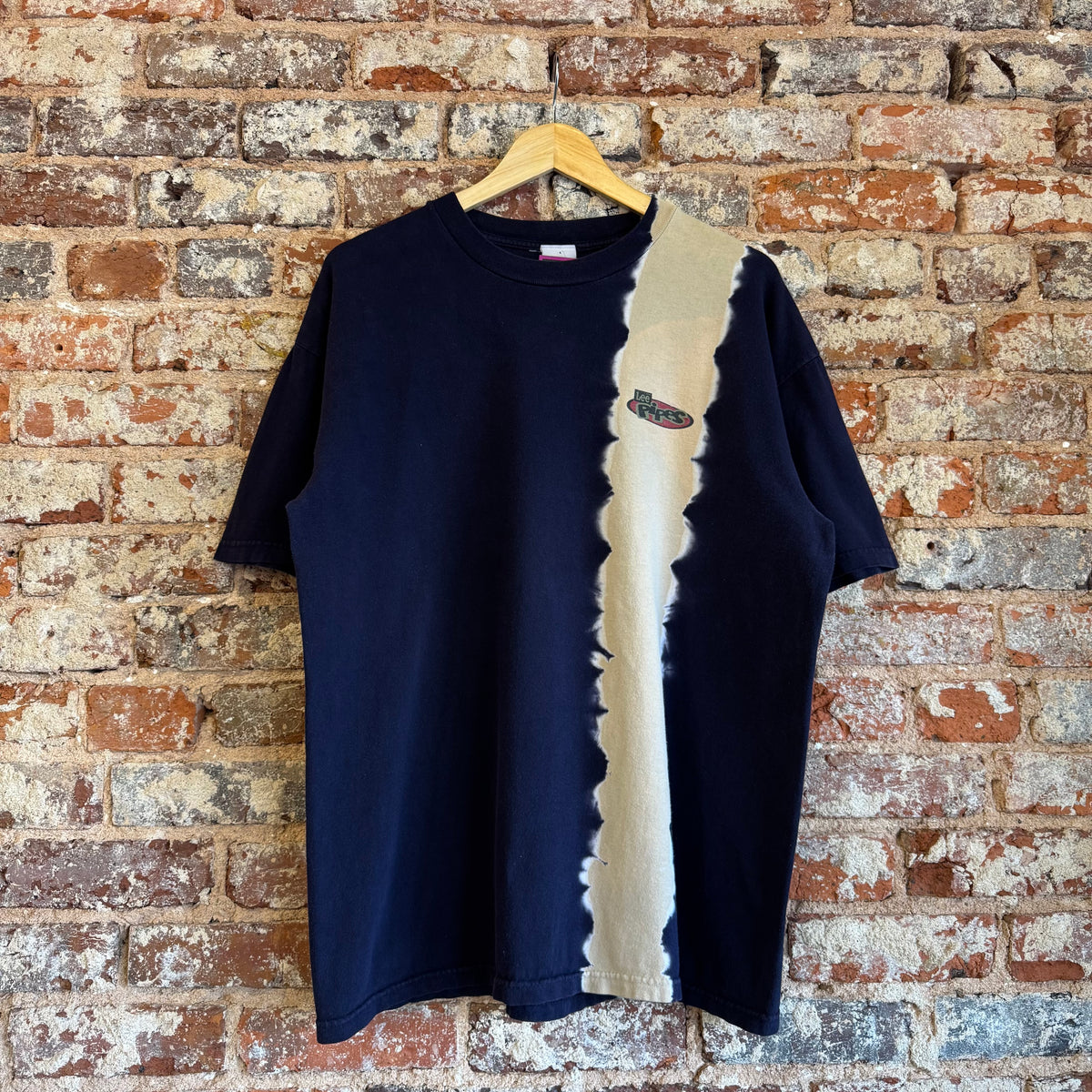 90s Tie Dye Lee Pipes T-Shirt Large
