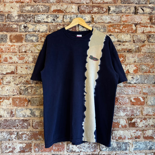 90s Tie Dye Lee Pipes T-Shirt Large