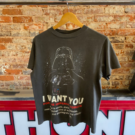 Vintage 1996 Star Wars Darth Vader “I Want You” T Shirt Sz M