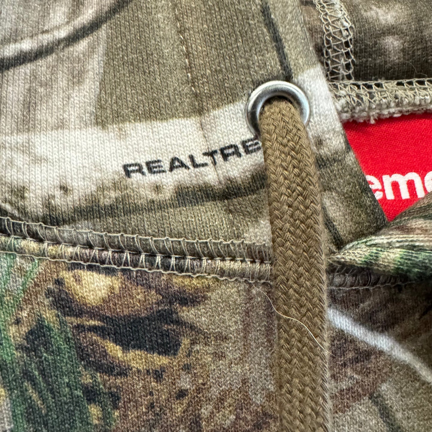 Supreme Box Logo Realtree AP Camo Hoodie FW25 XL