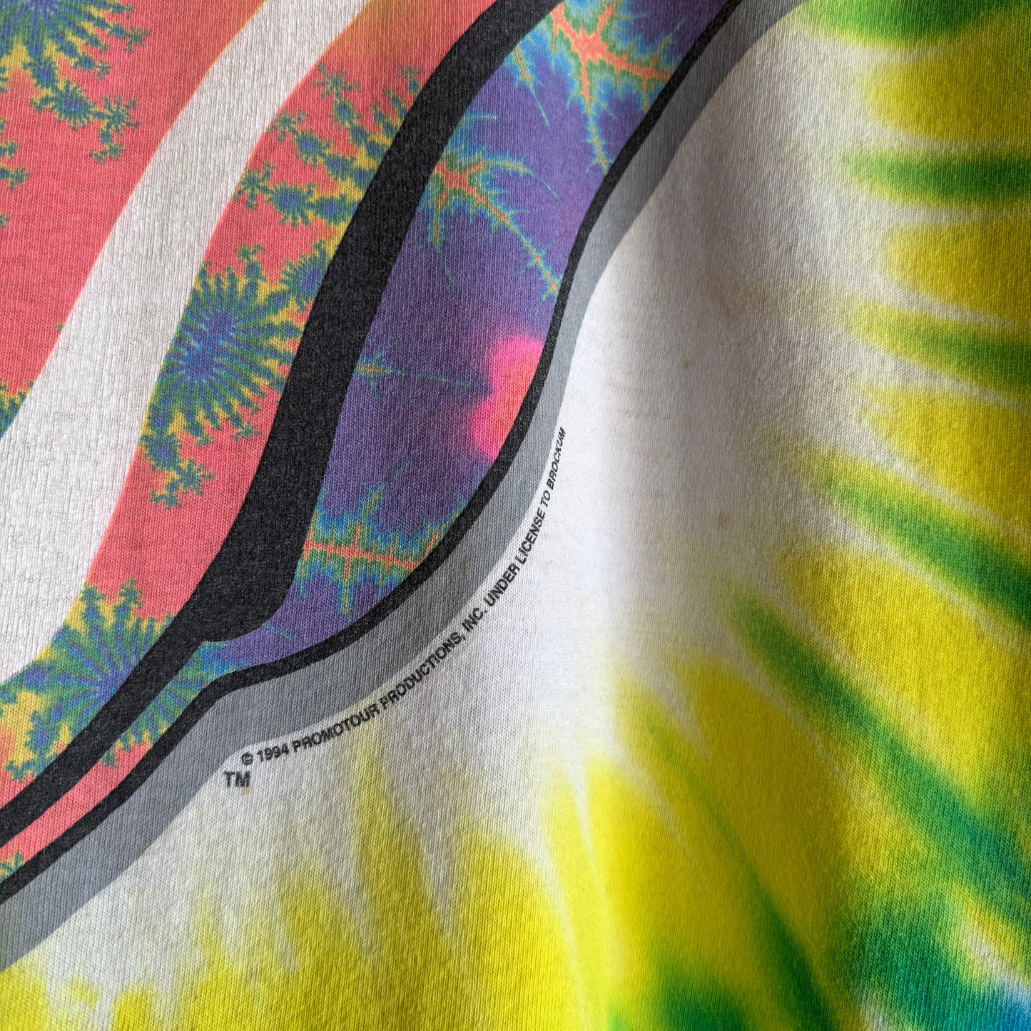 1994 Rolling Stones Tie Dye T-Shirt L