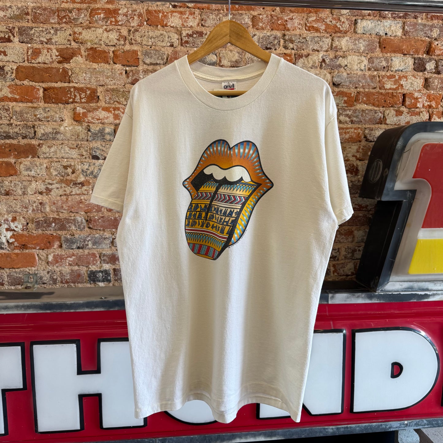 1997 Rolling Stones Aztec T-Shirt XL