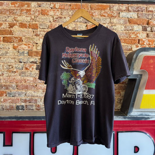 1987 Daytona Motorcycle Classic T-Shirt L