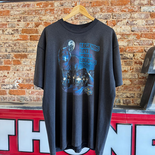 1991 Harley Davidson “Legends Live Where Legends Roam” XXL