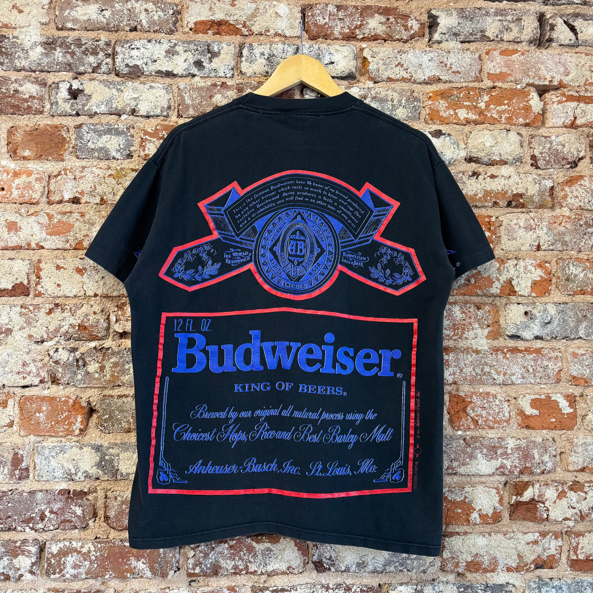 1991 Budweiser AOP T-Shirt L