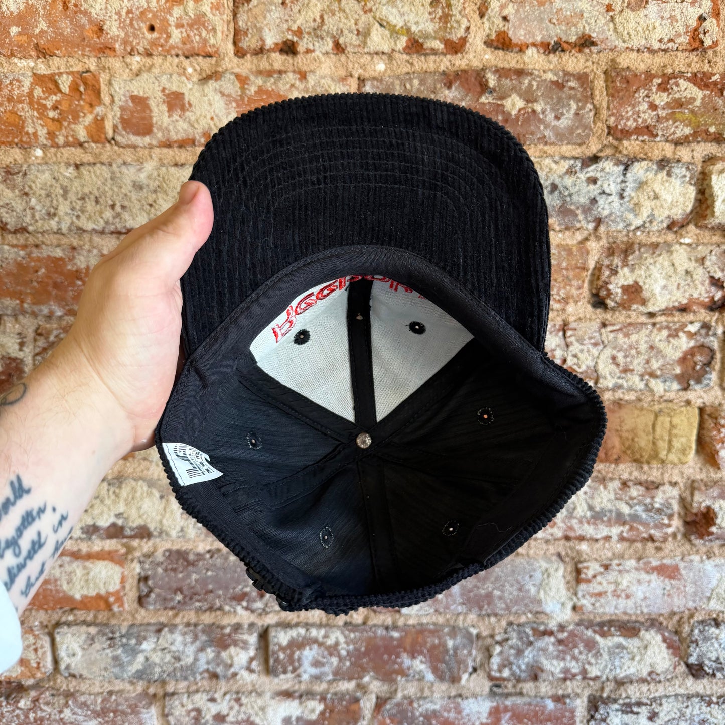 80’s/90’s Reebok Corduroy Strapback Hat