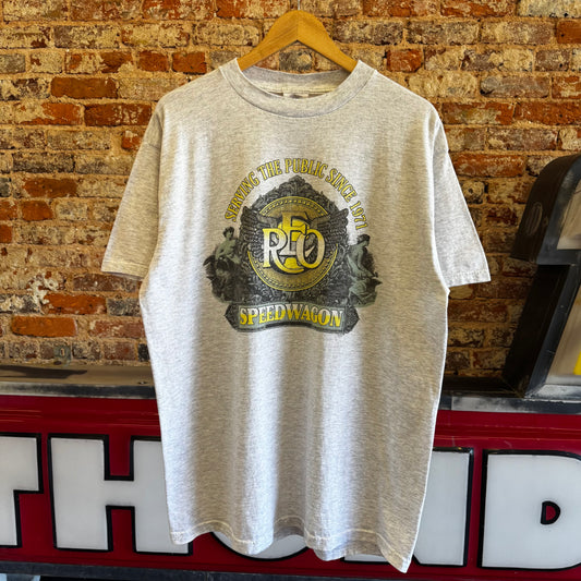 1990s REO Speedwagon “Serving the public” 25th Anniversary T-Shirt XL