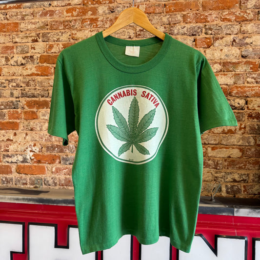 70s/80s Cannabis Sativa T-Shirt L