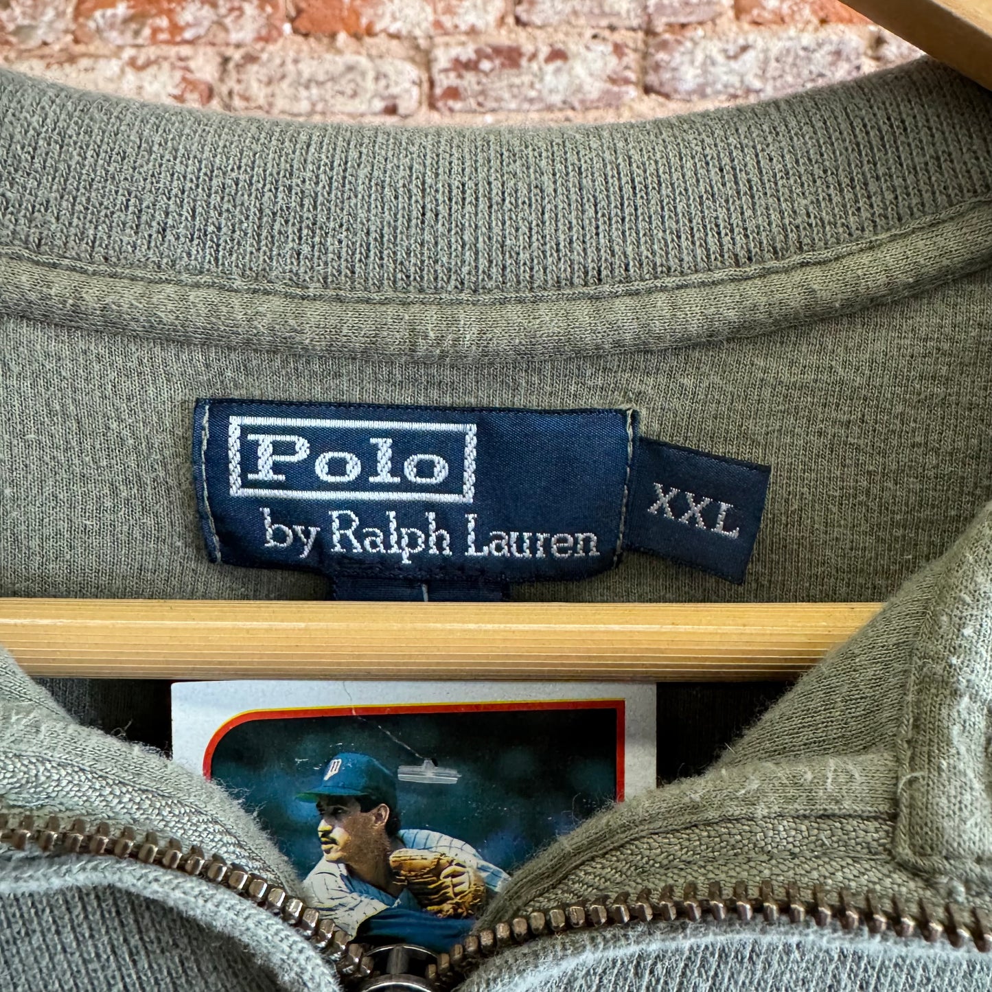 Vintage Polo Ralph Lauren Quarter Zip Sweater XXL