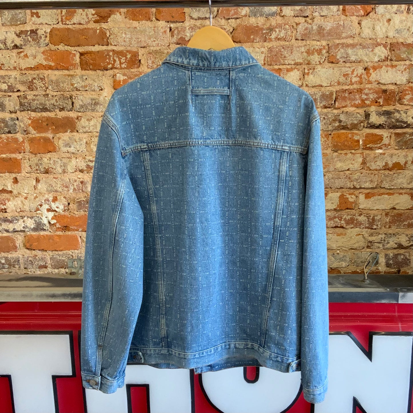 Alyx Denim Trucker Jacket Sz XXL