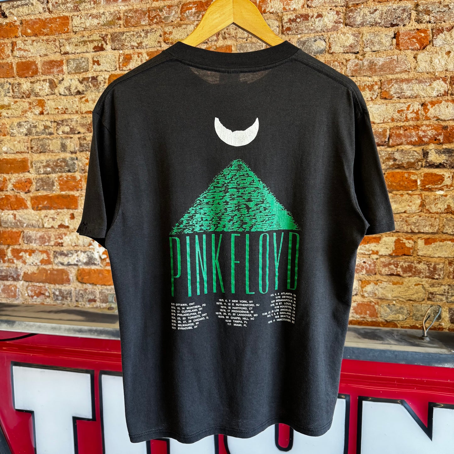 1987 Pink Floyd  "A Momentary Lapse of Reason" Tour T-Shirt
