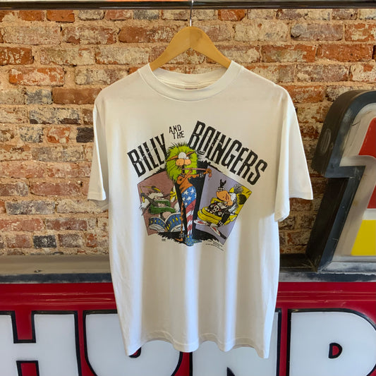 Vintage 1987 Billy And The Boingers World tour T-shirt Sz L