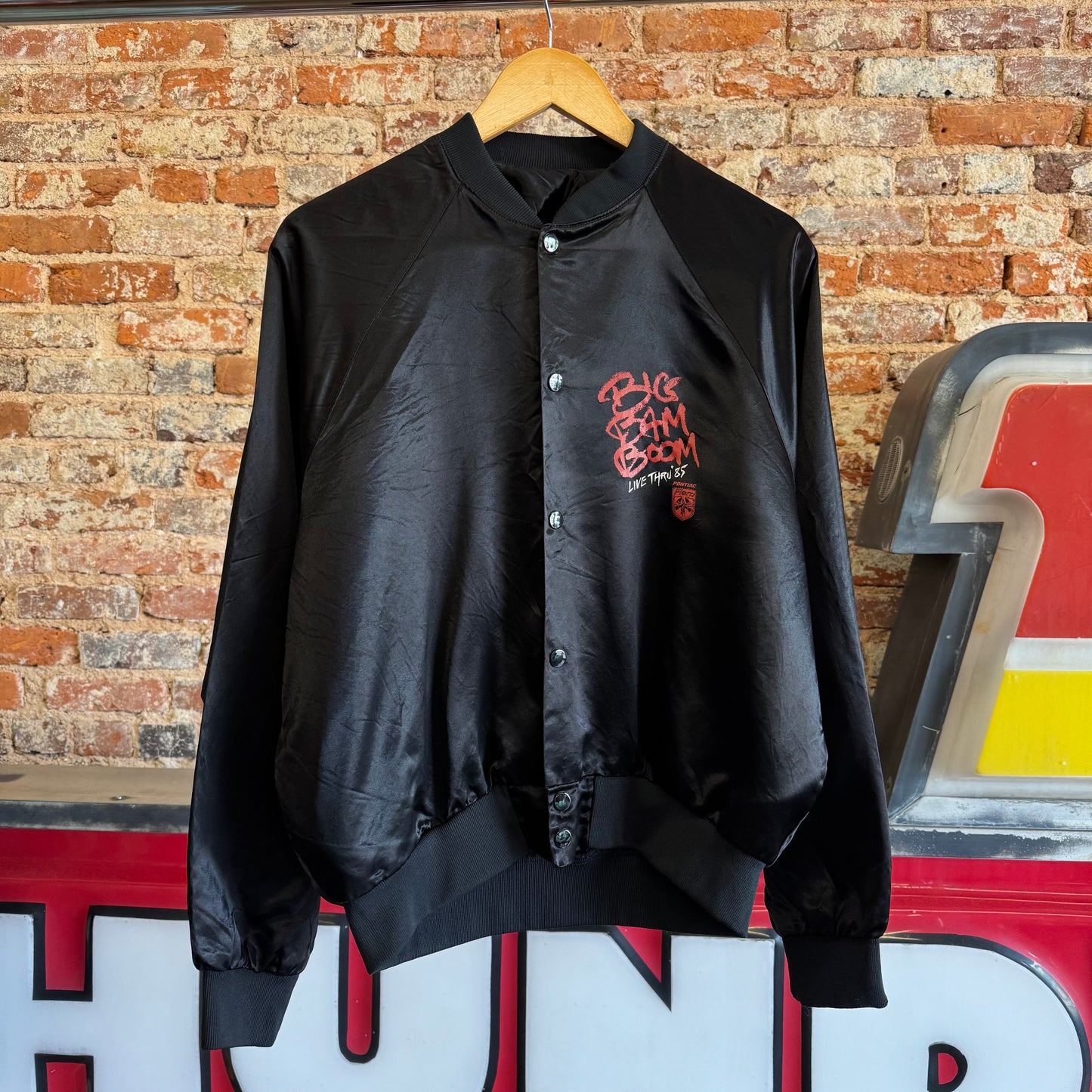 90’s Hall & Oates Big Bam Boom Pop Tour Jacket L