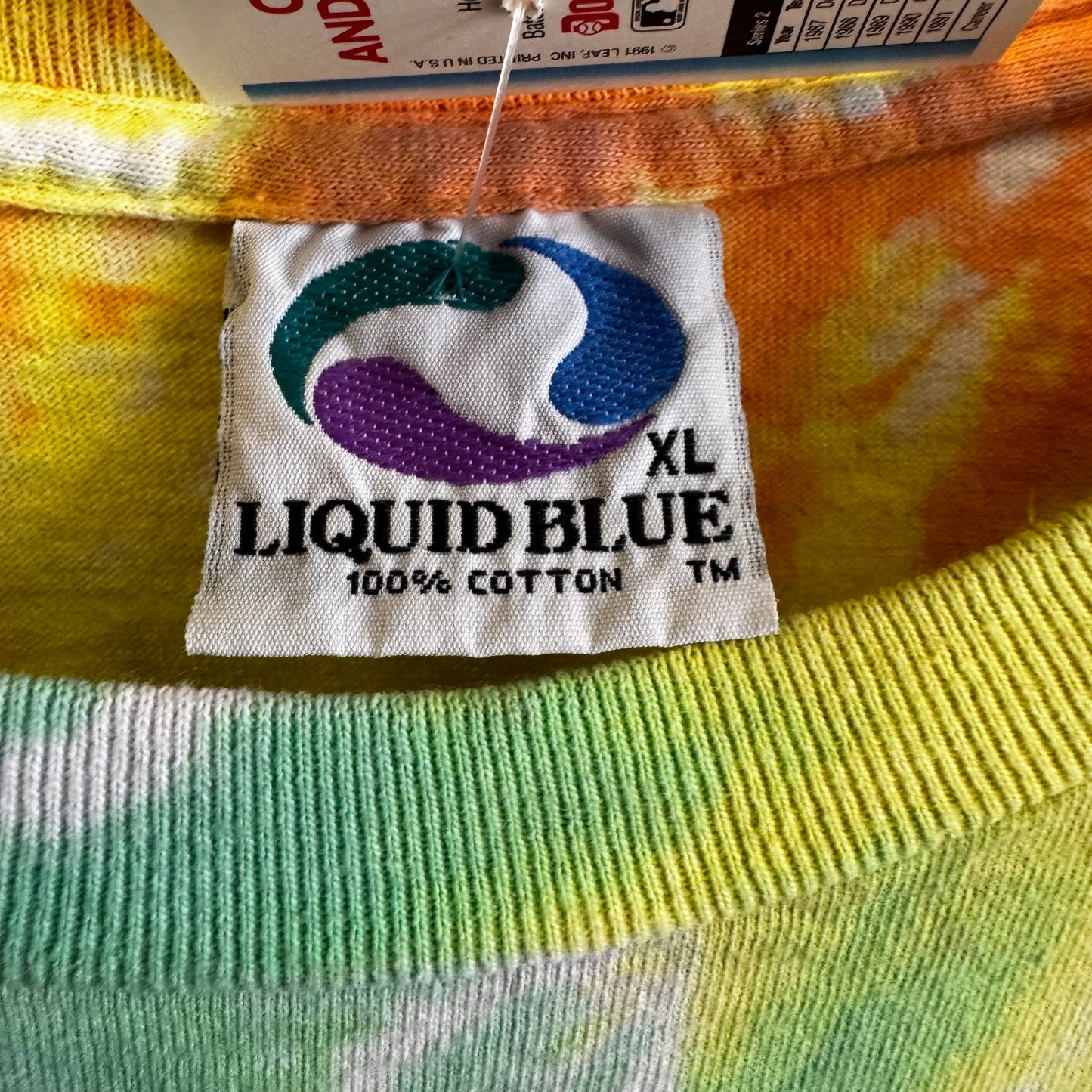 1989 Greatful Dead Spiral Bear Tye Dye T-Shirt
