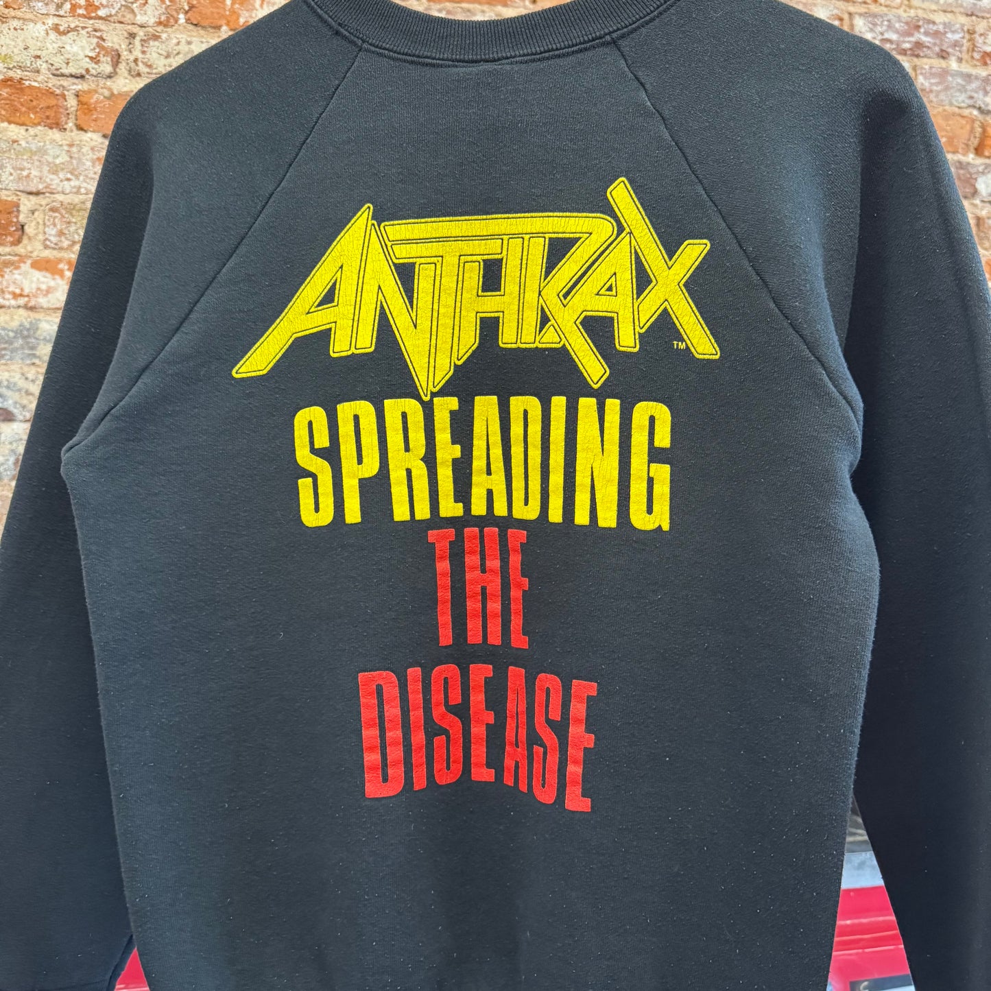 1988 Anthrax “Spreading The Disease” Crewneck M